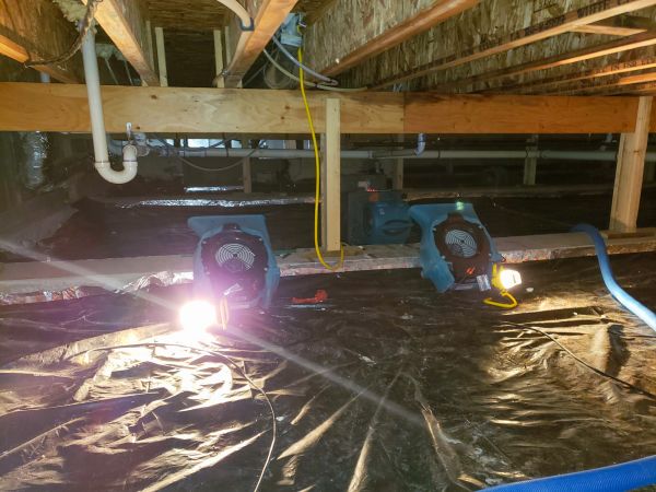 Crawlspace Water Removal in Yorba Linda
