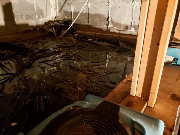 Crawlspace Water Cleanup in Yorba Linda